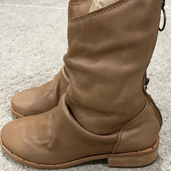 Beek ostrich slouch boot saddle brown - Picture 8 of 9